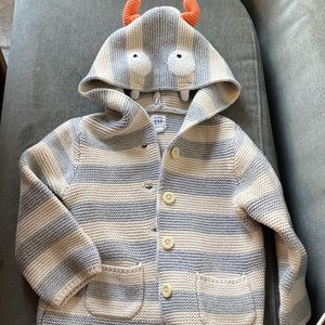Baby gap monster sweater 12-18months